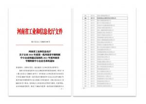 喜讯：买球被认定为河南省专精特新中小企业